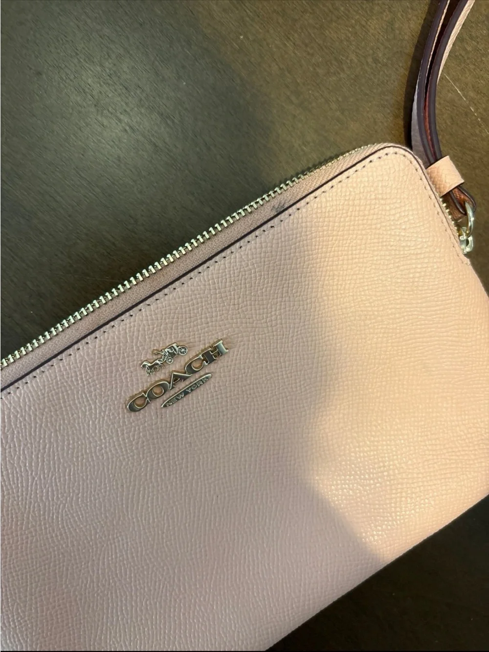 Coach compact wristlet